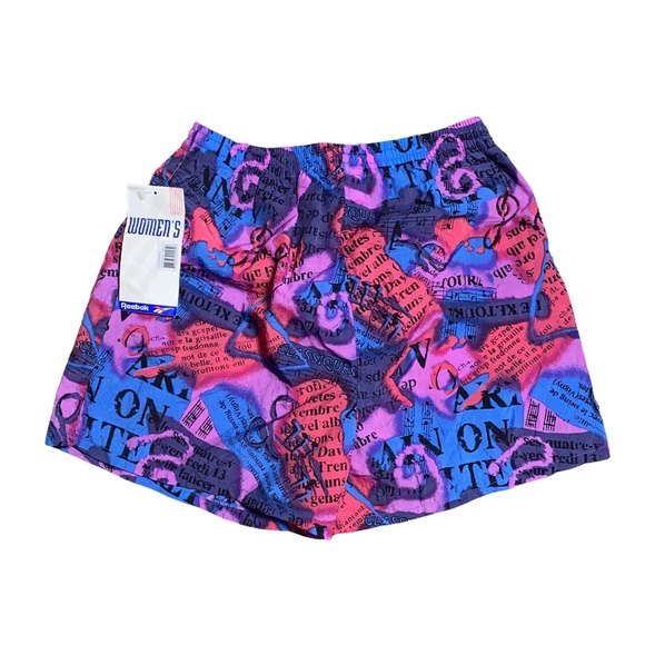 Vintage 90s Deadstock Reebok Bodywalk Music Running Shorts W Large M Medium - Picture 3 of 9